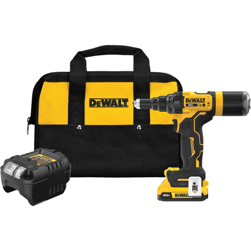 XR&reg; Brushless Cordless 3/16" Rivet Tool Kit Seaboard Timber Mart