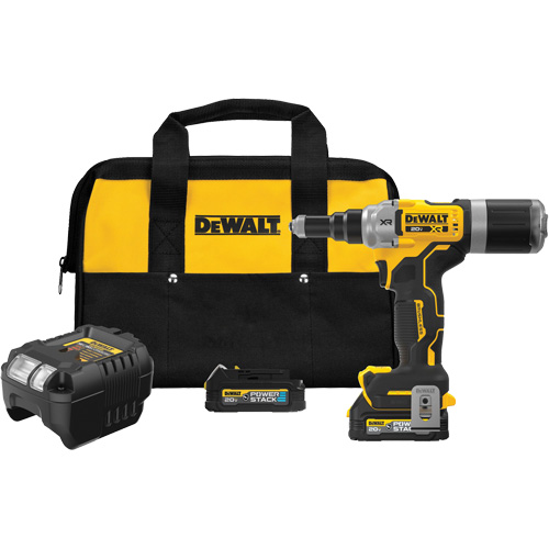 XR&reg; Brushless Cordless 1/4" Rivet Tool Kit with POWERSTACK Seaboard Timber Mart