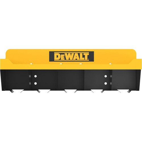 Power Tool Storage Shelf Combo, Steel, Black/Yellow Seaboard Timber Mart