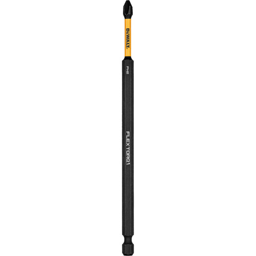 FLEXTORQ&reg; Impact Driver Bit, Phillips, #2 Tip, 1/4" Drive Size, 6" Length Seaboard Timber Mart