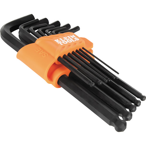 L-Style Ball-End Hex Key Wrench Set, 12 Pcs., Imperial Seaboard Timber Mart