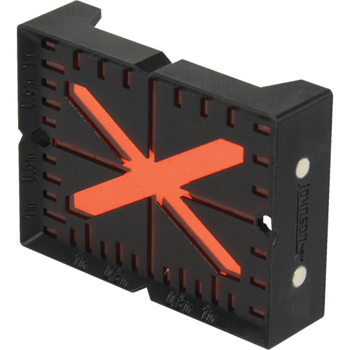 Cible au laser rouge magn&eacute;tique Seaboard Timber Mart