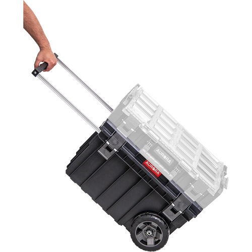 Coffre &agrave; outils roulant Arx, 23-4/5" x 16" x 15-3/5", Noir Seaboard Timber Mart