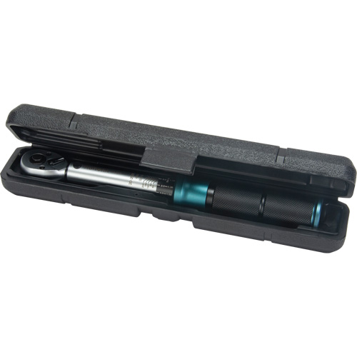 72-Tooth Torque Wrench, Click, 1/4" Square Drive, 20 - 200 in-lbs. Seaboard Timber Mart