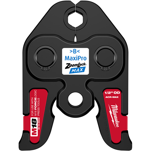 M&acirc;choire de presse ZoomLock MAX 1/2" pour outils de presse M18 FORCE LOGIC Seaboard Timber Mart