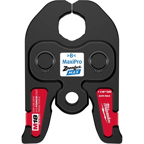 M&acirc;choire de presse ZoomLock MAX 1/8" pour outils de presse M18 FORCE LOGIC Seaboard Timber Mart