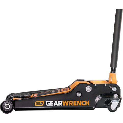 Low Profile Floor Jack, 3.5 Ton(s) Capacity, 3-3/4" Lowered, 21-3/4" Raised, Manual Hydraulic Seaboard Timber Mart