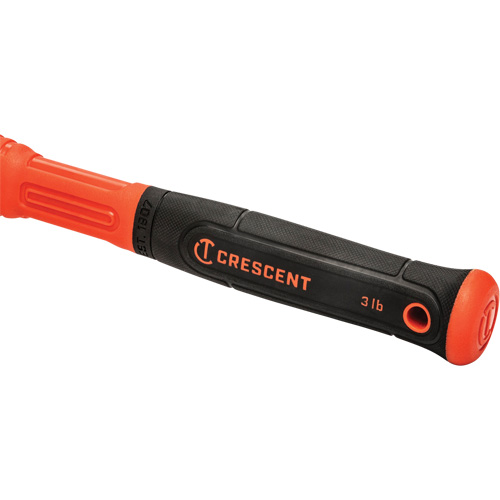 Drilling Hammer, 3 lbs., Fibreglass Handle, 4" L Seaboard Timber Mart