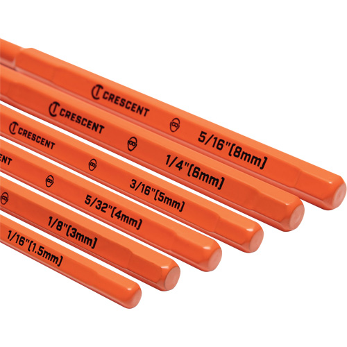 Jeu de poinçon-aiguilles, 6 morcea Seaboard Timber Mart