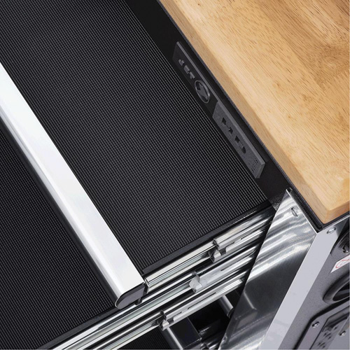 HDRC5212 Armoire mobile de s&eacute;rie HD, 12 tiroirs, 51-1/4" la x 21" p x 40-3/10" h, Noir Seaboard Timber Mart