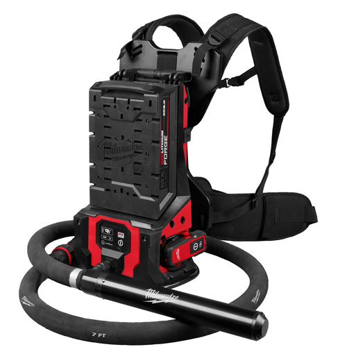 MX FUEL Backpack High Cycle Concrete Vibrator Kit with 7' Whip / 1.75" Head Seaboard Timber Mart