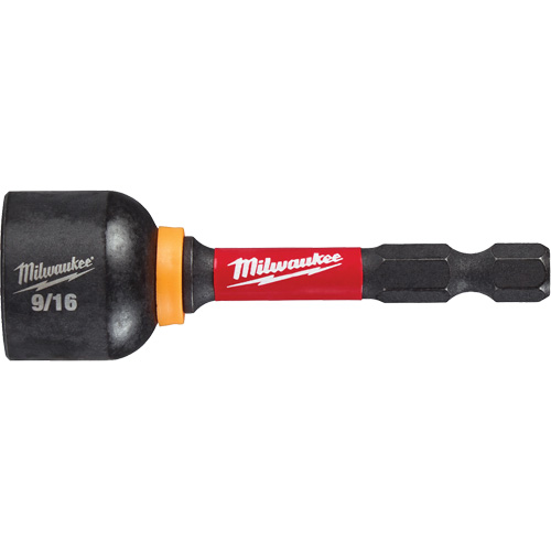 SHOCKWAVE Impact Duty Magnetic Nut Driver, 9/16" Drive, 2-9/16" L, Magnetic Seaboard Timber Mart
