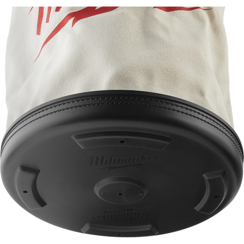 Sac seau polyvalent, 11-81/100" lo x 11-81/100" la x 14-57/100" h, Polyester, Blanc Seaboard Timber Mart