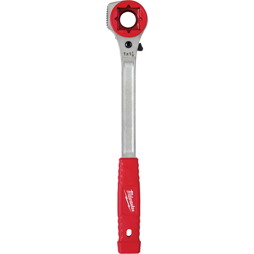 Lineman's High-Leverage Ratcheting Wrench with Milled Strike Face, 3/4"/1"/1-1/8" Drive, Ergonomic Handle Seaboard Timber Mart