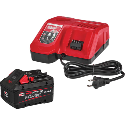 M18 Redlithium Forge XC8.0 Starter Battery Kit, 18 V, Lithium-Ion Seaboard Timber Mart
