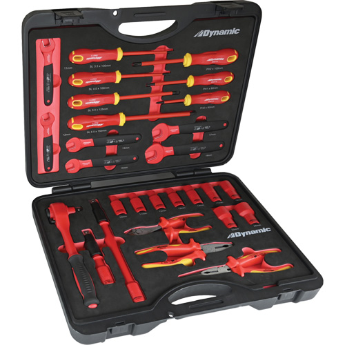 Insulated Tool Set, 1000 V, 28 Pcs Seaboard Timber Mart