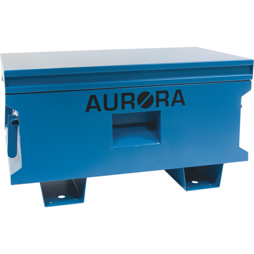 Jobsite Tool Box, 33" x 20-3/10" x 18-3/10", Steel, Blue Seaboard Timber Mart