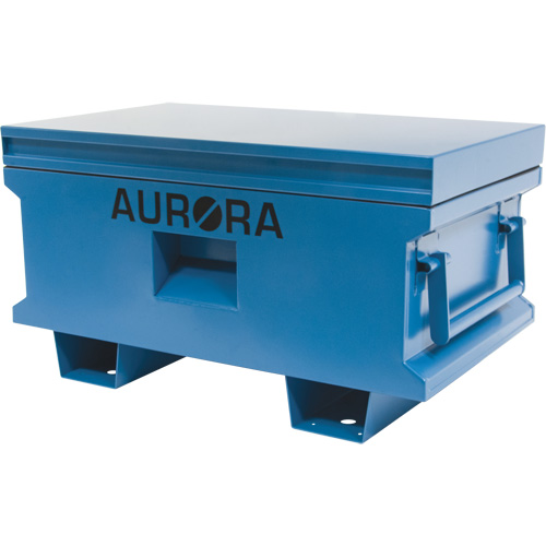 Jobsite Tool Box, 33" x 20-3/10" x 18-3/10", Steel, Blue Seaboard Timber Mart