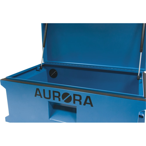 Jobsite Tool Box, 33" x 20-3/10" x 18-3/10", Steel, Blue Seaboard Timber Mart