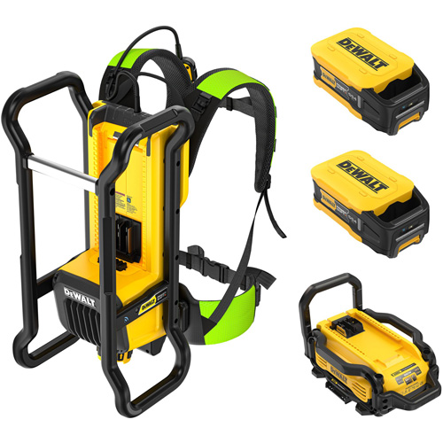 Ensemble de vibrateur sac-&agrave;-dos POWERSHIFT Seaboard Timber Mart