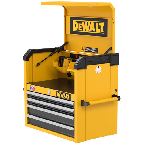 Heavy-Duty Tool Chest, 26" W, 4 Drawers, Yellow Seaboard Timber Mart
