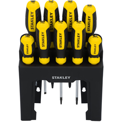 Jeu de tournevis avec support, 9 Seaboard Timber Mart