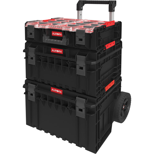 Trousse modulaire de d&eacute;part Arx 3 mcx, 23"/25-1/5" x 19"/15-1/5" x 12-3/5"/26"/6-4/5", Noir/Rouge Seaboard Timber Mart