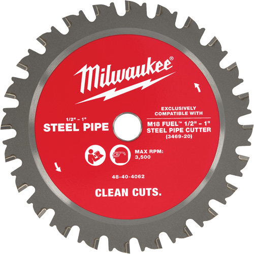 Lame de coupe pour tubes en acier Seaboard Timber Mart