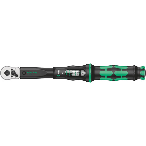 Click-Torque B Torque Wrench with Reversible Ratchet, Click, 3/8" Square Drive, 10 - 50 Nm Seaboard Timber Mart