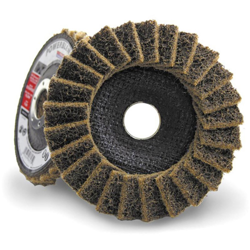 POWERBLEND SCD Surface Conditioning Flap Disc, 4-1/2" x 7/8", Type 29, Coarse Grit Seaboard Timber Mart