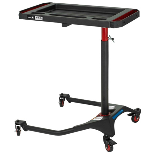 JUHT-100A Adjustable-Height Under-Hood ABS Tool Tray, 0 Drawers, 18-7/10" L x 31-17/20" W x 48-2/5" H, Black Seaboard Timber Mart