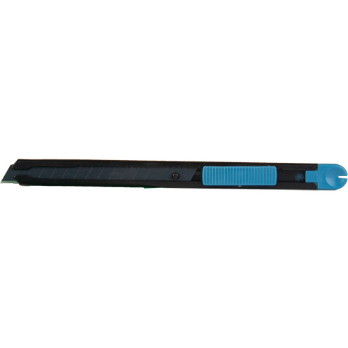 Couteau d'usage g&eacute;n&eacute;ral de 9 mm , Acier inoxydable, Prise en Plastique Seaboard Timber Mart