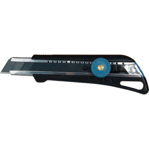 18mm Professional Knife with Ratchet, Stainless Steel, Heavy-Duty, Plastic Handle Seaboard Timber Mart