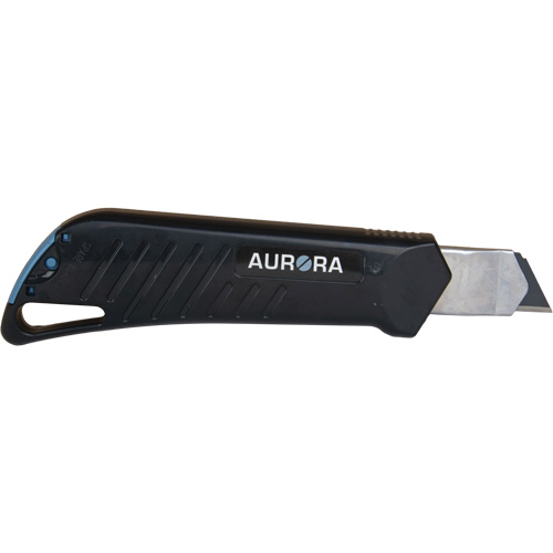 18mm Professional Knife with Ratchet, Stainless Steel, Heavy-Duty, Plastic Handle Seaboard Timber Mart