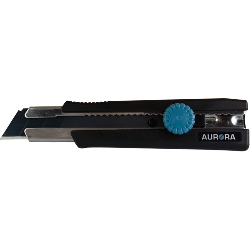 25mm Retractable Knife, Stainless Steel, Heavy-Duty, Rubber Handle Seaboard Timber Mart