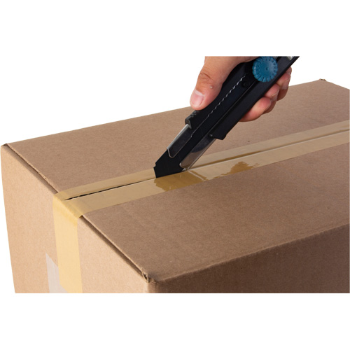25mm Retractable Knife, Stainless Steel, Heavy-Duty, Rubber Handle Seaboard Timber Mart