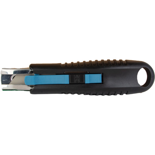 Standard-Duty Retractable Safety Knife, Stainless Steel, Rubber Handle Seaboard Timber Mart