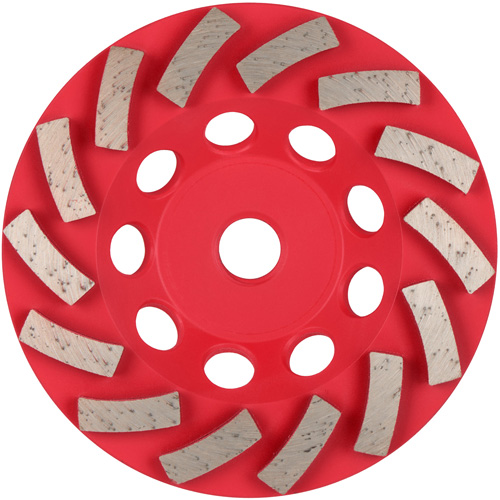 Meule boisseau diamant&eacute;e &agrave; 14 segments Turbo DIAMOND MAX Seaboard Timber Mart