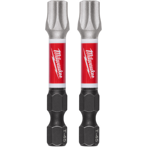 SHOCKWAVE Impact Duty Insert Bits, Torx, T-45 Seaboard Timber Mart