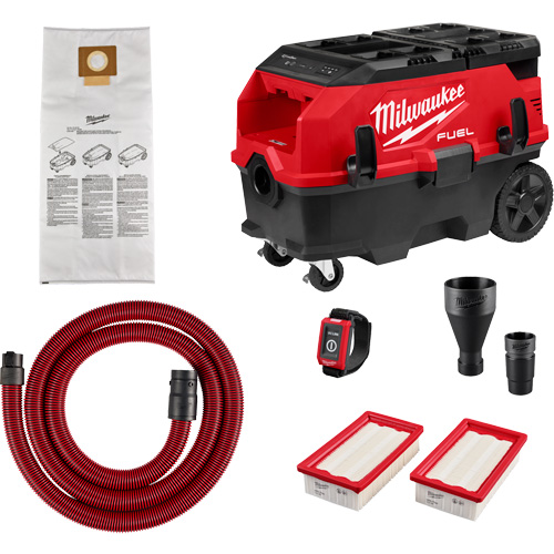M18 FUEL 9 Gallon Dual Battery Dust Extractor with PACKOUT Compatibility and VACLINK Kit, 27-3/4" x 19" Seaboard Timber Mart