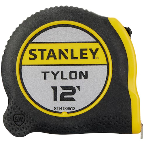 Tylon Tape Measure, 12', Imperial Graduations Seaboard Timber Mart