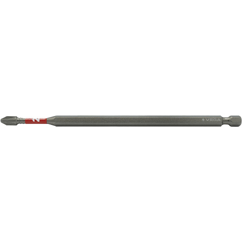Impactech&reg; Power Bit, Phillips, #2 Tip, 1/4" Drive Size, 6" Length Seaboard Timber Mart