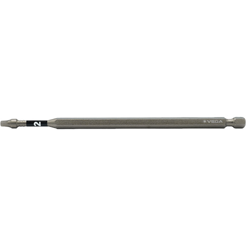 Impactech&reg; Power Bit, Square, #2 Tip, 1/4" Drive Size, 6" Length Seaboard Timber Mart