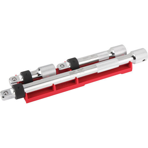 Locking Extension Set, 1/2" Drive, Chrome Finish, 3 Pcs Seaboard Timber Mart