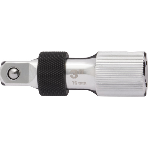 Locking Extension Socket, 1/2" Drive, 3" L Seaboard Timber Mart