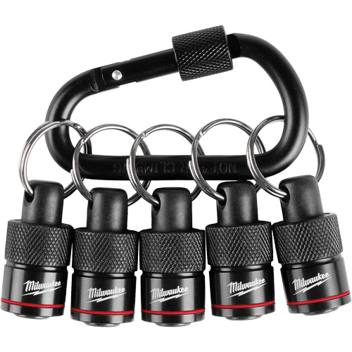 5-Piece Bit Holder with Carabiner Seaboard Timber Mart