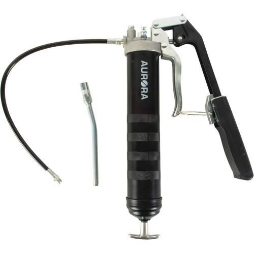 Dual Grease Gun Pistol with Lever Handle Seaboard Timber Mart