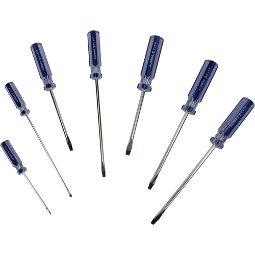 Slotted Screwdriver Kit, 7 Pcs. Seaboard Timber Mart