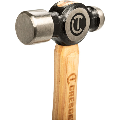 Ball Pein Hammer, 24 oz. Head Weight, Polished Face, Wood Handle Seaboard Timber Mart