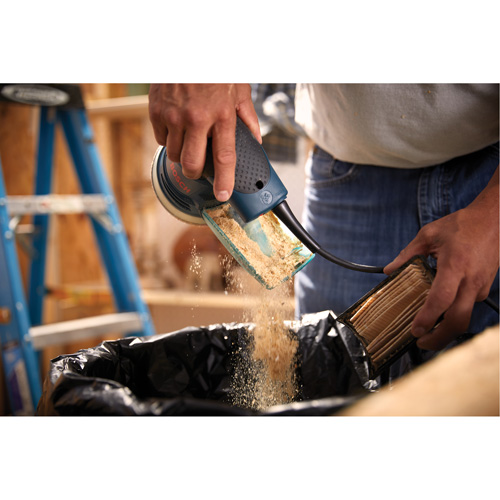 Ponceuse/polisseuse orbitale al&eacute;atoire de paume, papier sabl&eacute; 5", 2,5 A, 120 V Seaboard Timber Mart